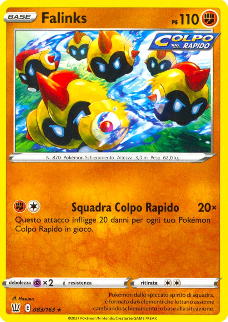 083 / 163 Falinks Rara normale (IT) -NEAR MINT-