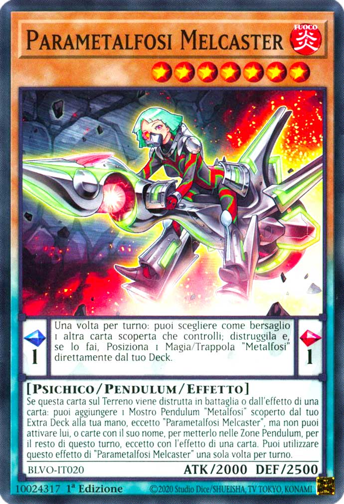 BLVO-IT020 Parametalfosi Melcaster comune 1a Edizione (IT) -NEAR MINT-