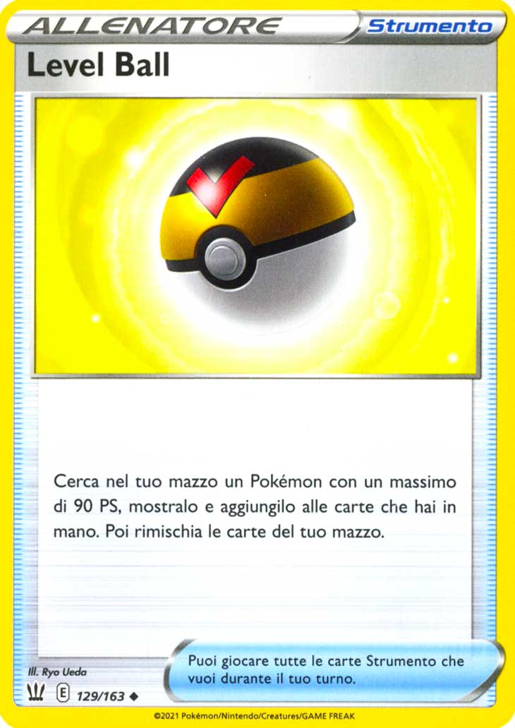 129 / 163 Level Ball Non Comune normale (IT) -NEAR MINT-