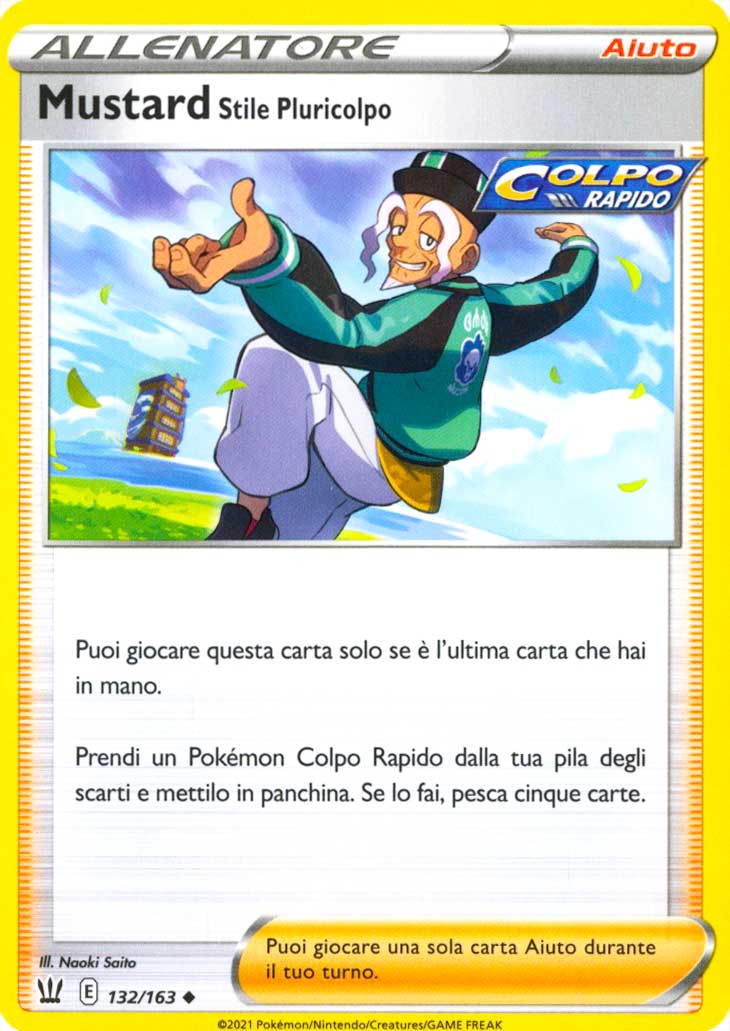 132 / 163 Mustard Stile Pluricolpo Non Comune normale (IT) -NEAR MINT-