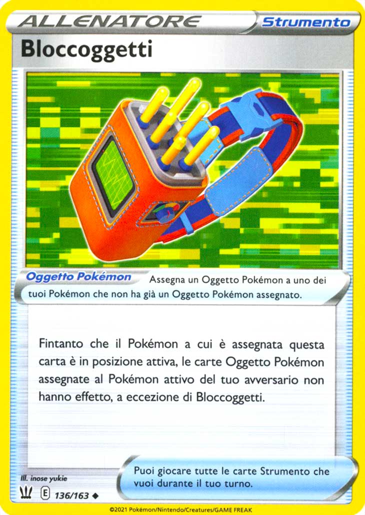 136 / 163 Bloccoggetti Non Comune normale (IT) -NEAR MINT-