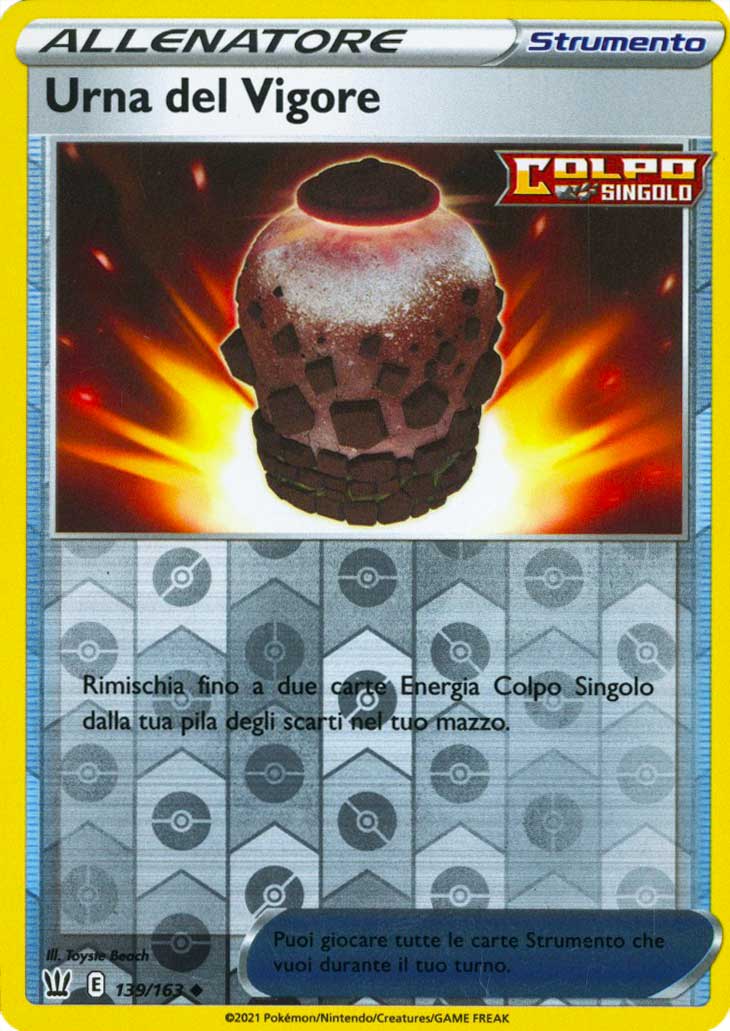 139 / 163 Urna del Vigore Non Comune Reverse foil (IT) -NEAR MINT-