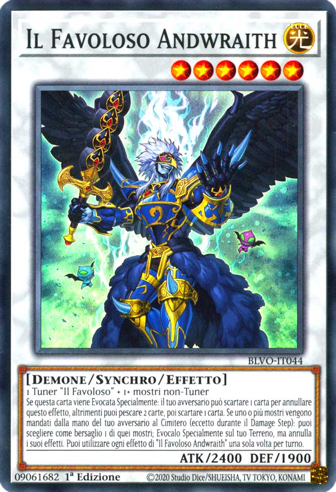 BLVO-IT044 Il Favoloso Andwraith super rara 1a Edizione (IT) -NEAR MINT-