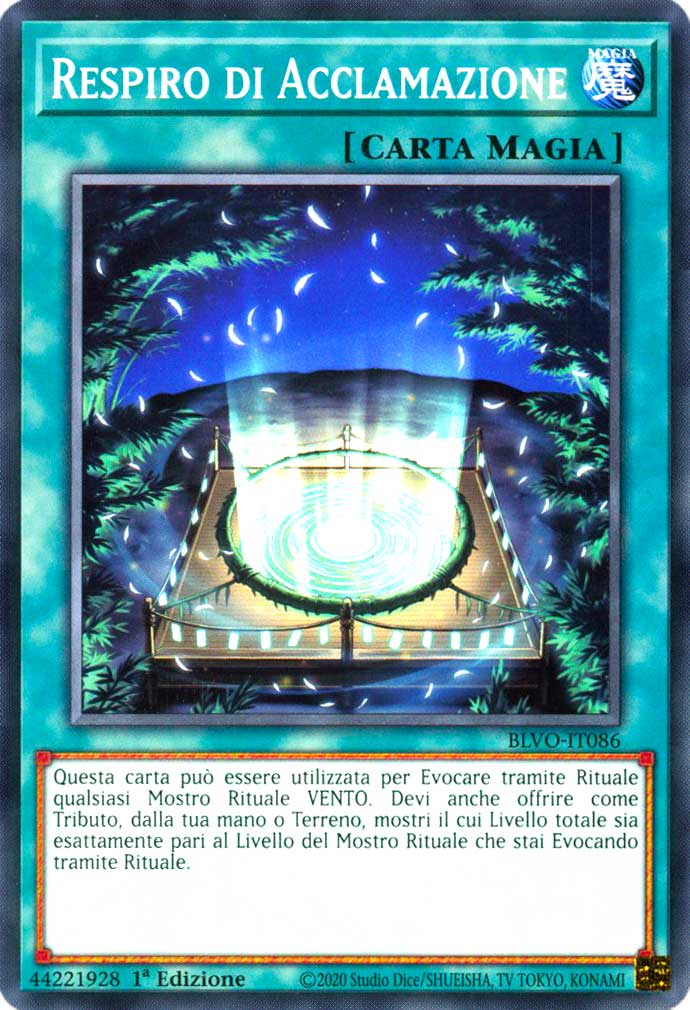 BLVO-IT086 Respiro di Acclamazione comune 1a Edizione (IT) -NEAR MINT-
