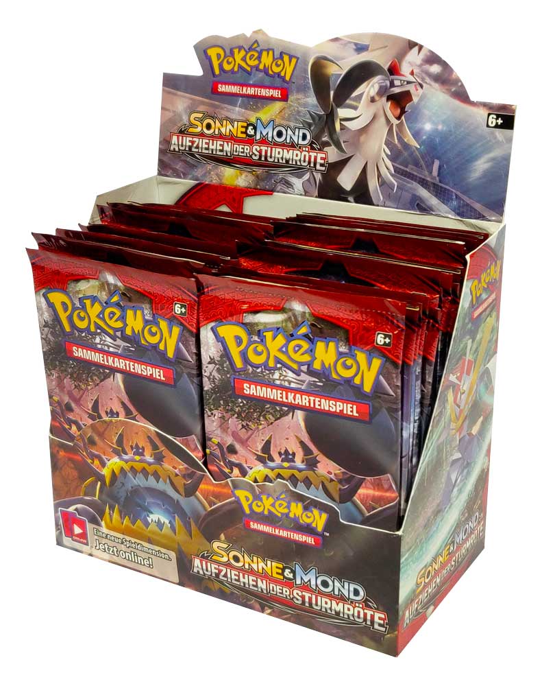 Sonne & Mond Aufziehen der Sturmrote display 36 buste (DE)