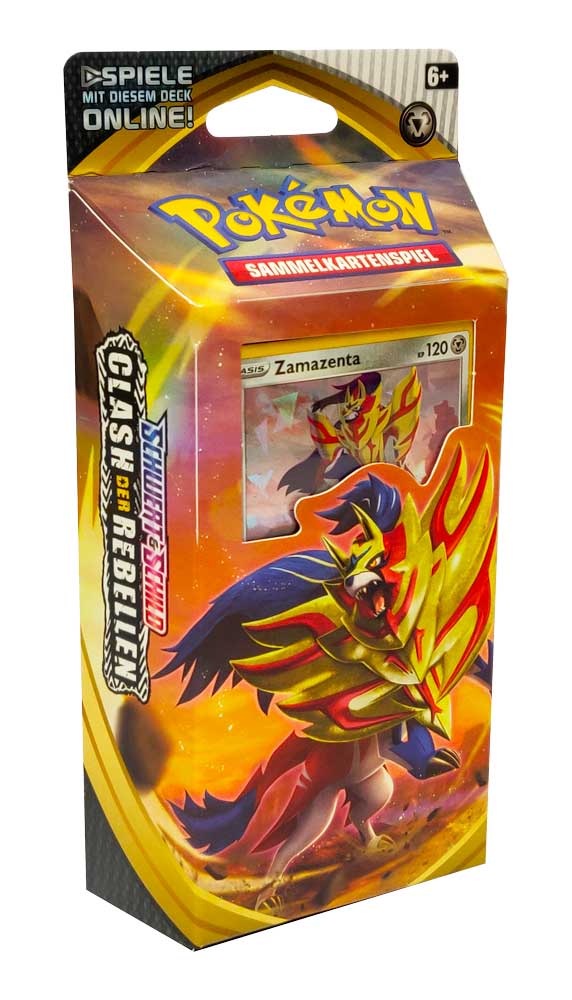 Schwert & Schild Clash der Rebellen mazzo tematico Zamazenta (DE)