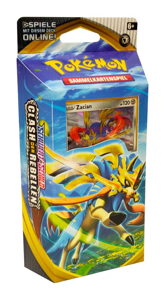 Schwert & Schild Clash der Rebellen mazzo tematico Zacian (DE)