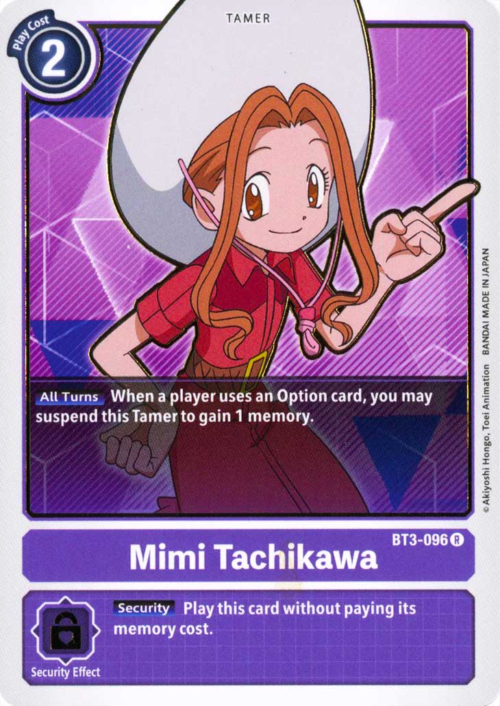 BT03-EN096 Mimi Tachikawa rara normale (EN) -NEAR MINT-