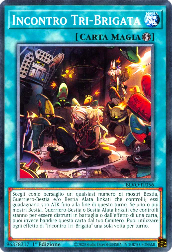 BLVO-IT056 Incontro Tri-Brigata comune 1a Edizione (IT) -NEAR MINT-
