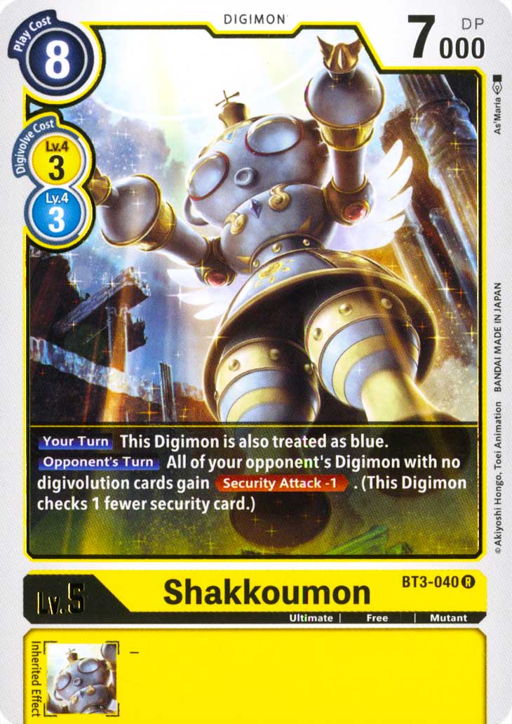 BT03-EN040 Shakkoumon rara normale (EN) -NEAR MINT-