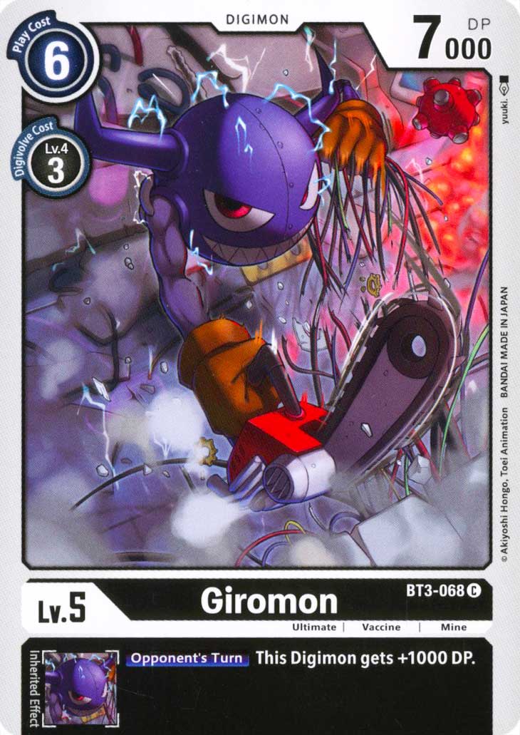 BT03-EN068 Giromon comune normale (EN) -NEAR MINT-