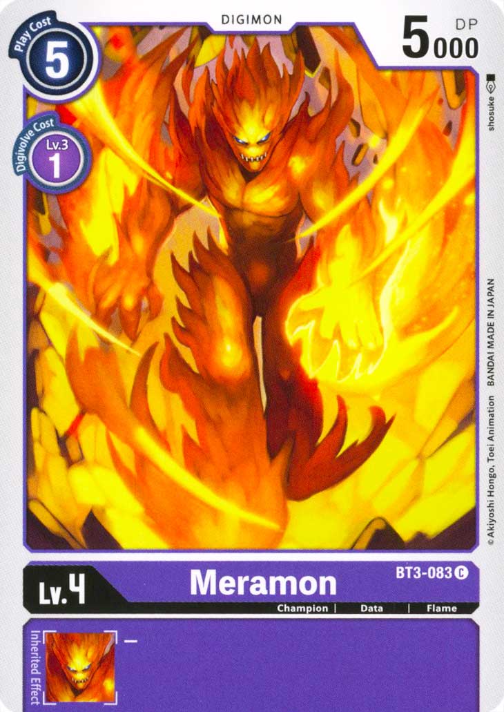 BT03-EN083 Meramon comune normale (EN) -NEAR MINT-