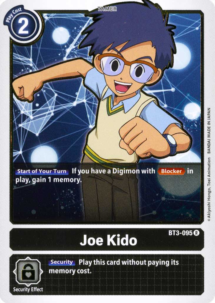 BT03-EN095 Joe Kido rara normale (EN) -NEAR MINT-