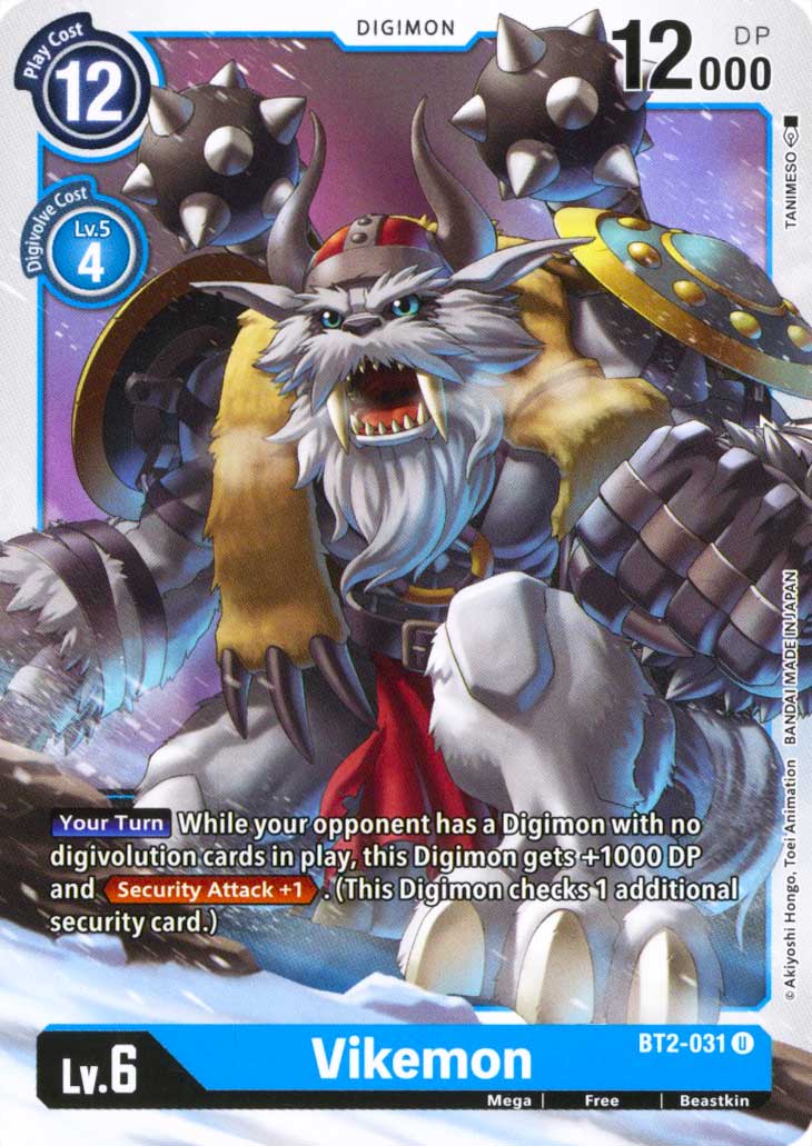 BT02-EN031 Vikemon non comune normale (EN) -NEAR MINT-