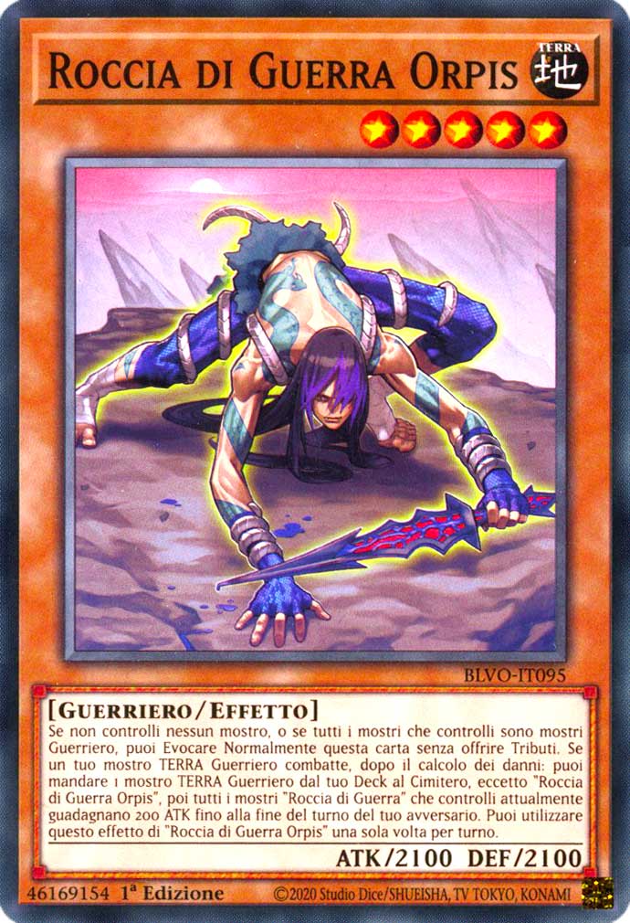 BLVO-IT095 Roccia di Guerra Orpis comune 1a Edizione (IT) -NEAR MINT-