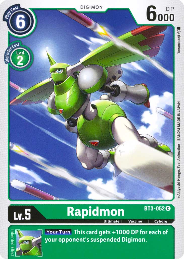 BT03-EN052 Rapidmon comune normale (EN) -NEAR MINT-