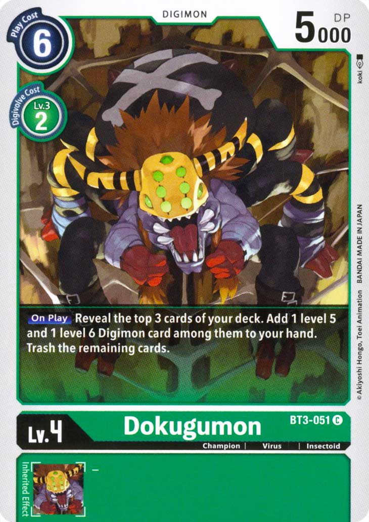 BT03-EN051 Dokugumon comune normale (EN) -NEAR MINT-