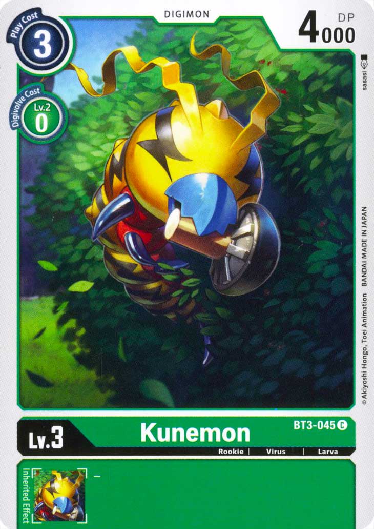 BT03-EN045 Kunemon comune normale (EN) -NEAR MINT-
