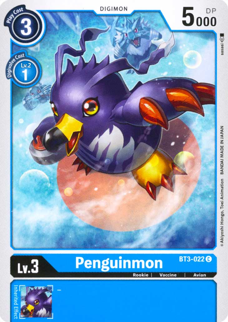 BT03-EN022 Penguinmon comune normale (EN) -NEAR MINT-