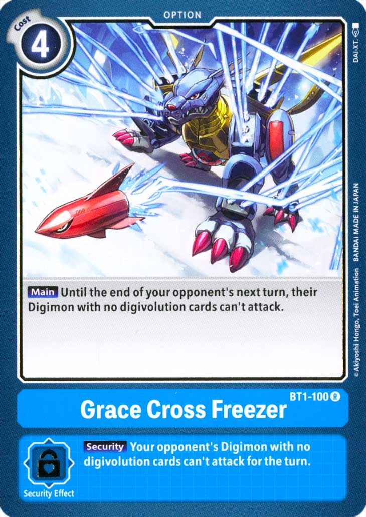 BT01-EN100 Grace Cross Freezer rara normale (EN) -NEAR MINT-