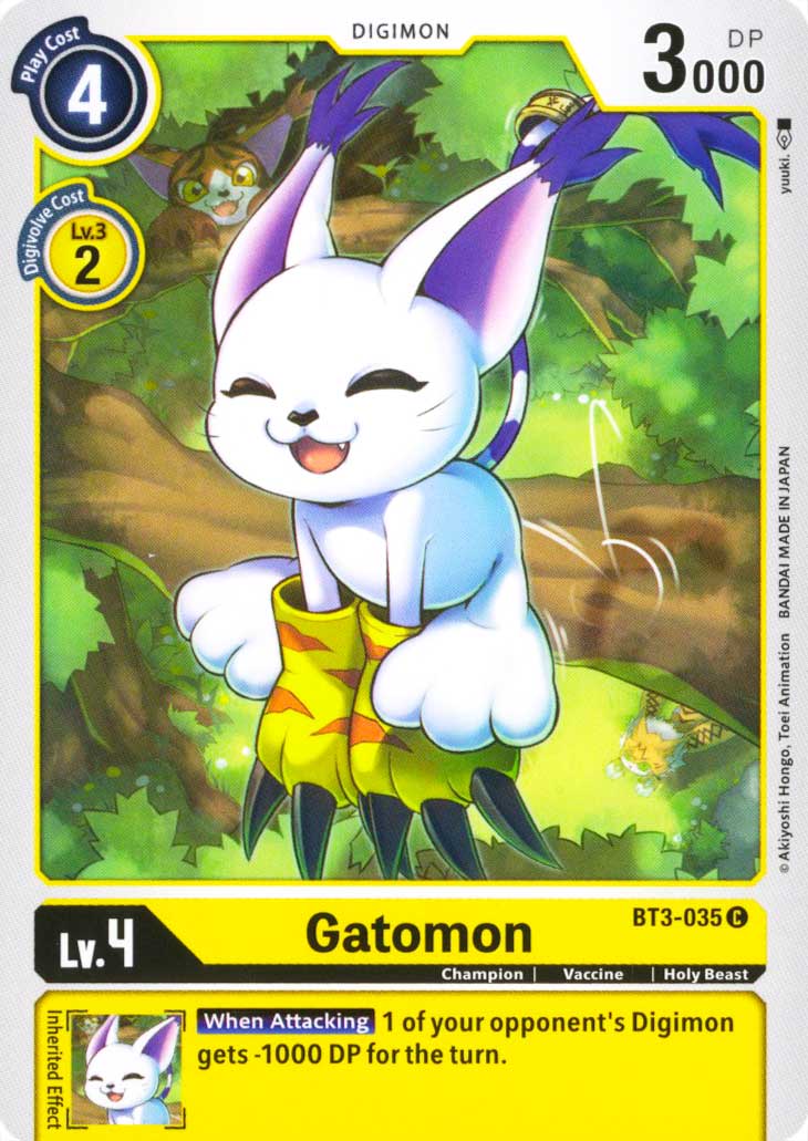 BT03-EN035 Gatomon comune normale (EN) -NEAR MINT-