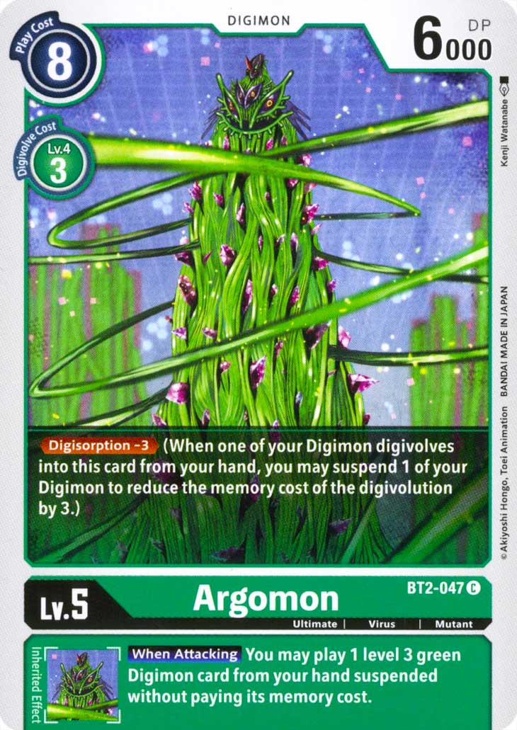 BT02-EN047 Argomon comune normale (EN) -NEAR MINT-
