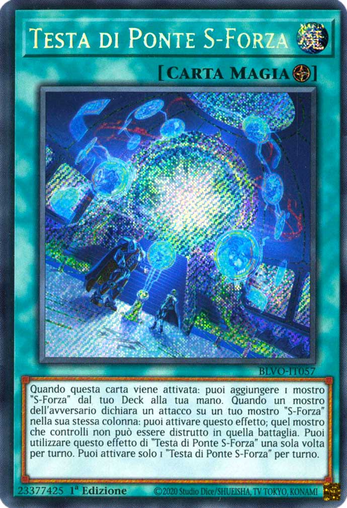 BLVO-IT057 Testa di Ponte S-Forza rara segreta 1a Edizione (IT) -NEAR MINT-