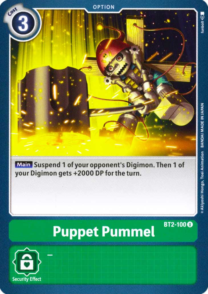 BT02-EN100 Puppet Pummel non comune normale (EN) -NEAR MINT-