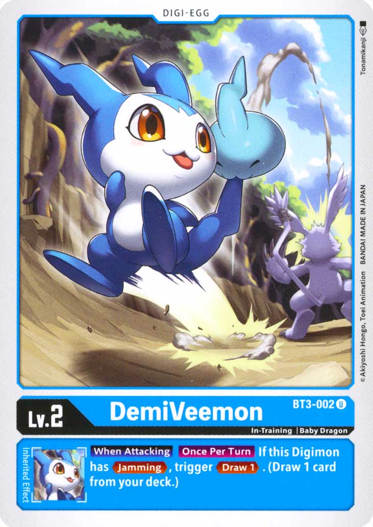 BT03-EN002 DemiVeemon non comune normale (EN) -NEAR MINT-