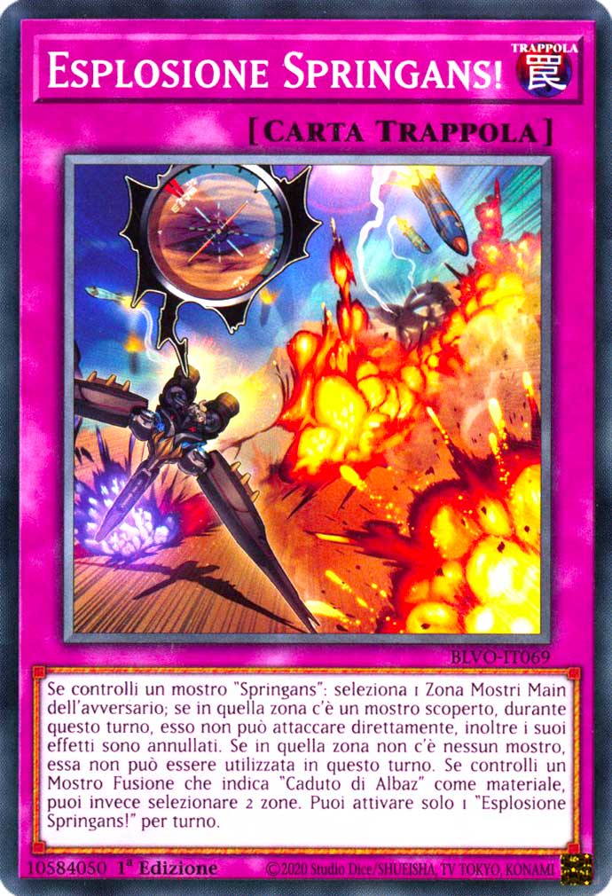 BLVO-IT069 Esplosione Springans! comune 1a Edizione (IT) -NEAR MINT-
