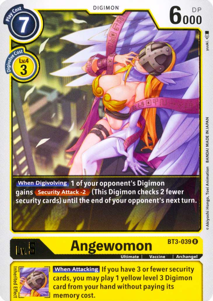 BT03-EN039 Angewomon rara normale (EN) -NEAR MINT-