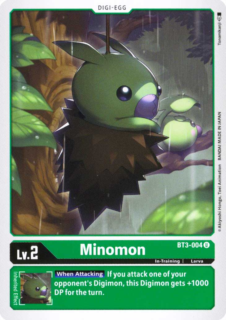 BT03-EN004 Minomon non comune normale (EN) -NEAR MINT-