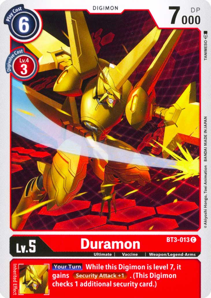 BT03-EN013 Duramon comune normale (EN) -NEAR MINT-