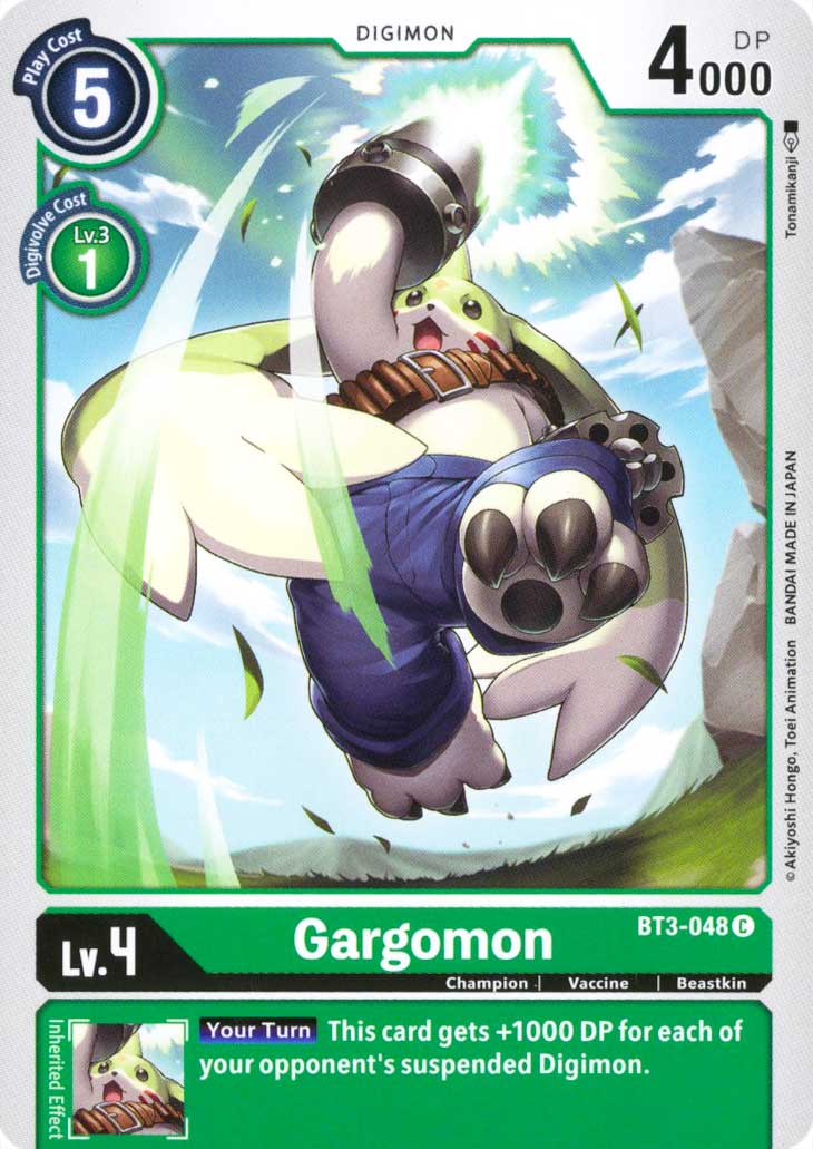 BT03-EN048 Gargomon comune normale (EN) -NEAR MINT-