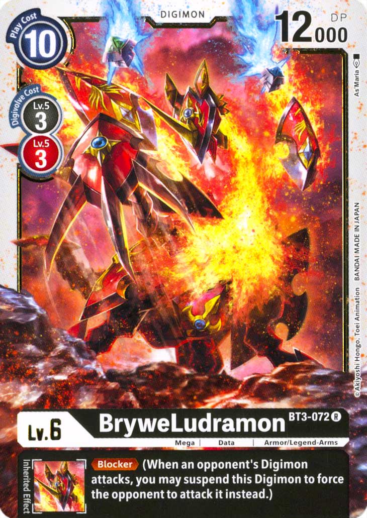 BT03-EN072 BryweLudramon rara normale (EN) -NEAR MINT-