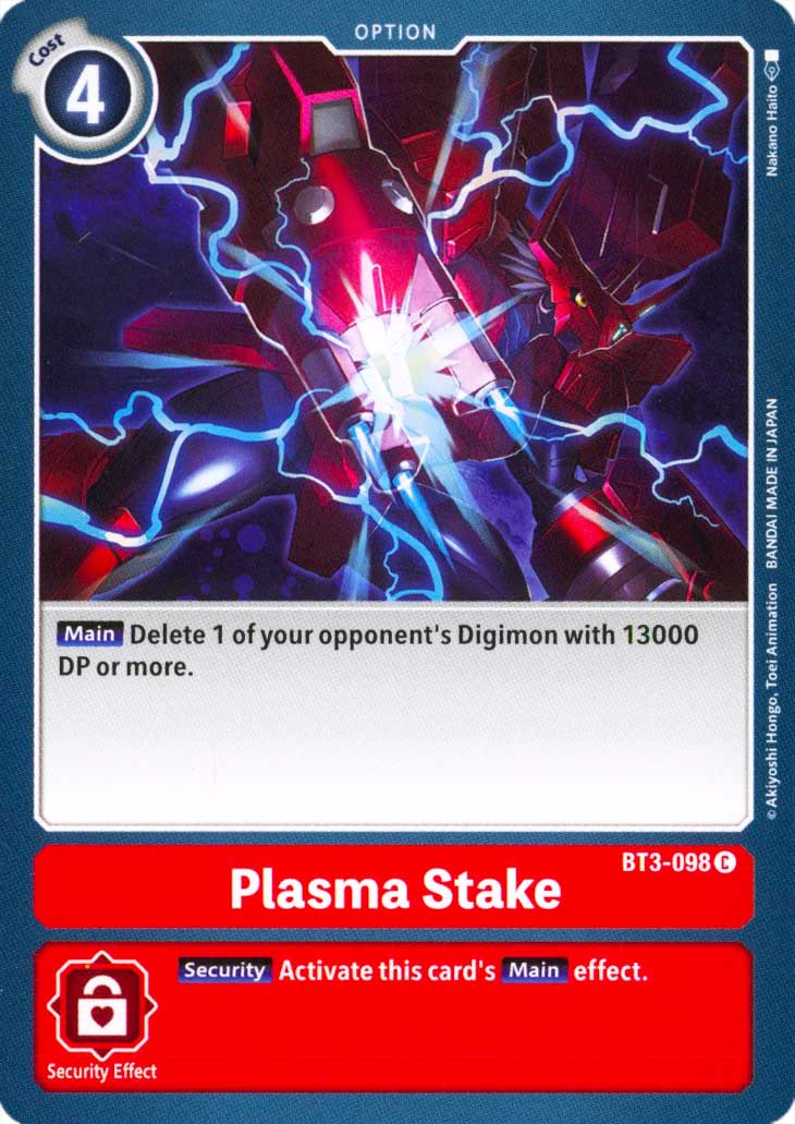 BT03-EN098 Plasma Stake comune normale (EN) -NEAR MINT-