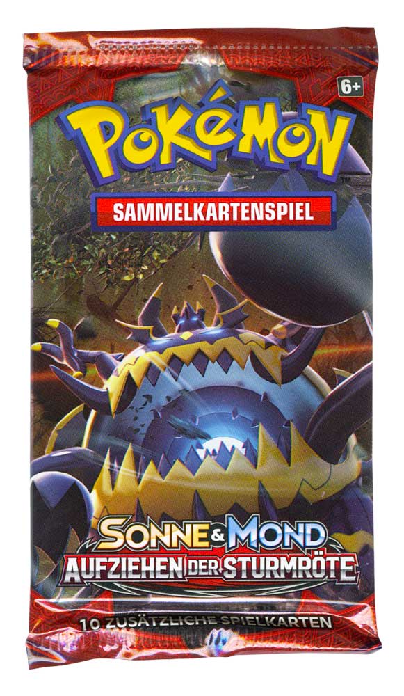 Sonne & Mond Aufziehen der Sturmrote busta 10 carte Artwork Schlingking (DE)