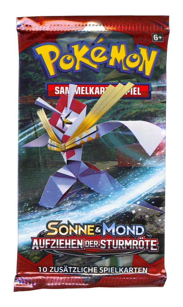 Sonne & Mond Aufziehen der Sturmrote busta 10 carte Artwork Katagami (DE)