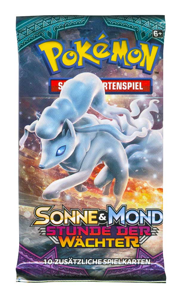 Sonne & Mond Stunde der Wachter busta 10 carte Artwork Alola Vulnona (DE)