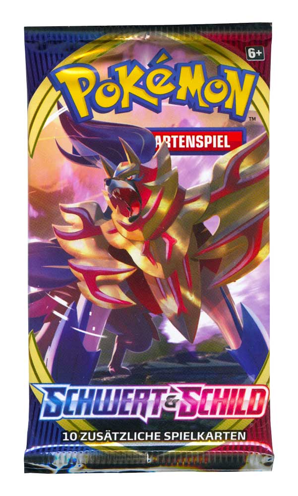 Schwert & Schild busta 10 carte Artwork Zamazenta (DE)