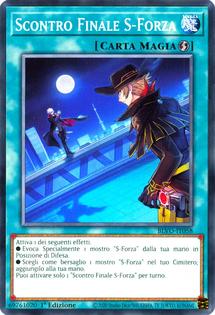 BLVO-IT058 Scontro Finale S-Forza comune 1a Edizione (IT) -NEAR MINT-