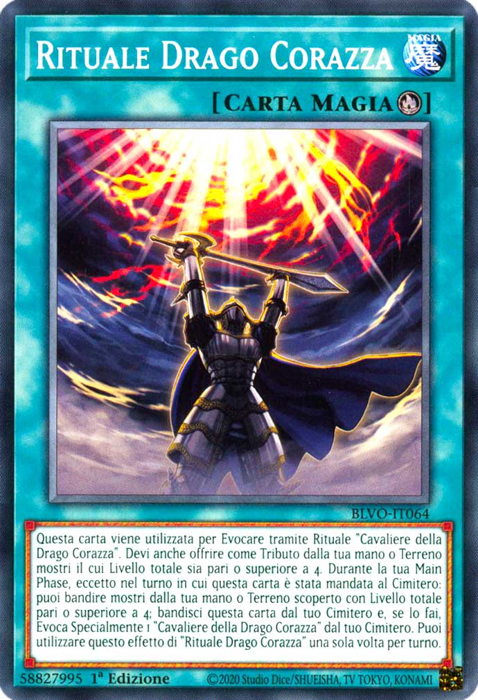 BLVO-IT064 Rituale Drago Corazza comune 1a Edizione (IT) -NEAR MINT-