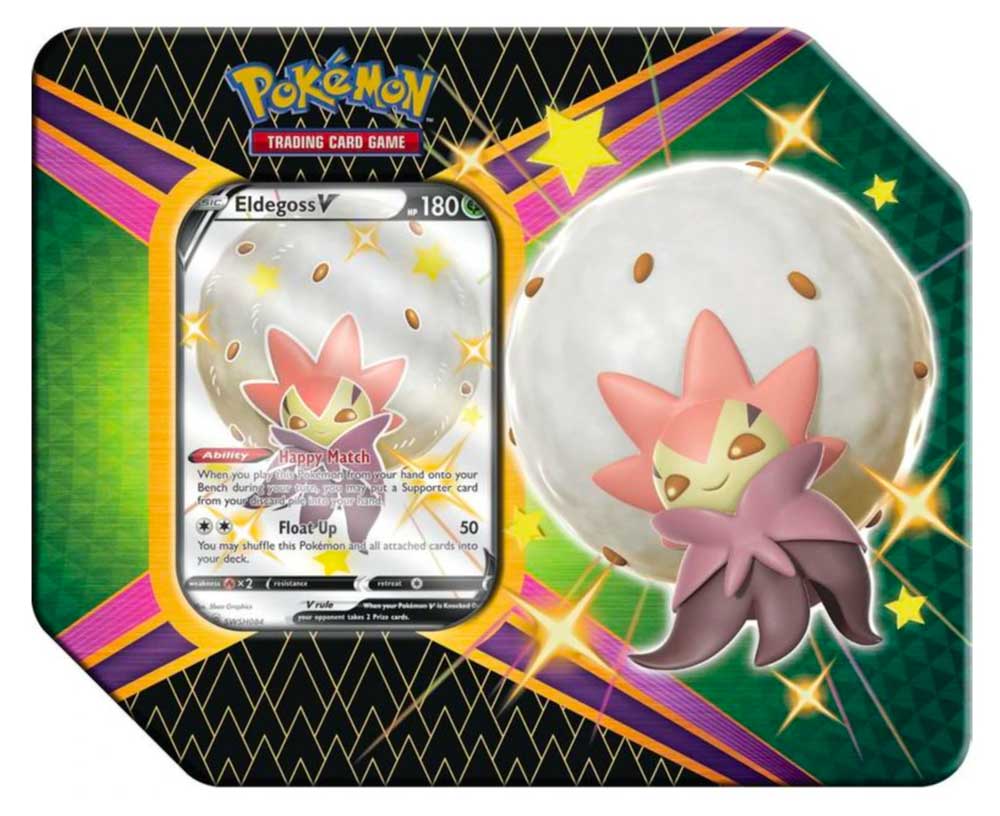 Tin da collezione Sword and Shield 4.5 Shining Fates Eldegoss V (EN)