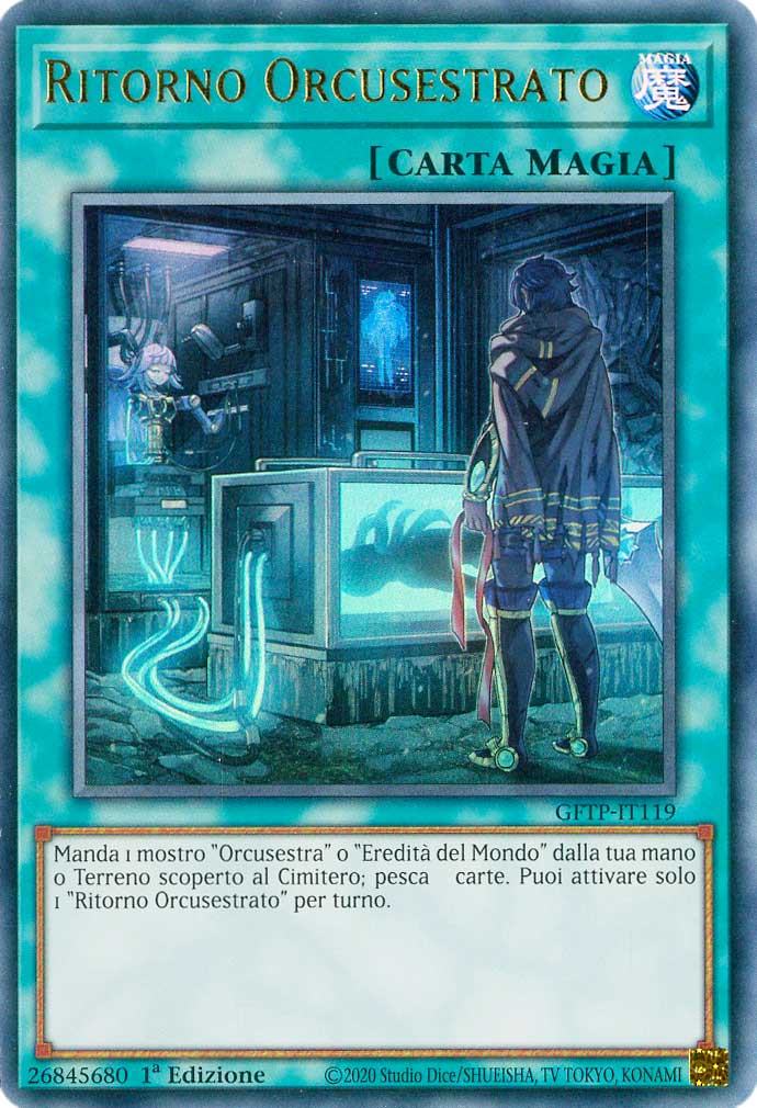 GFTP-IT119 Ritorno Orcusestrato ultra rara 1a Edizione (IT) -NEAR MINT-