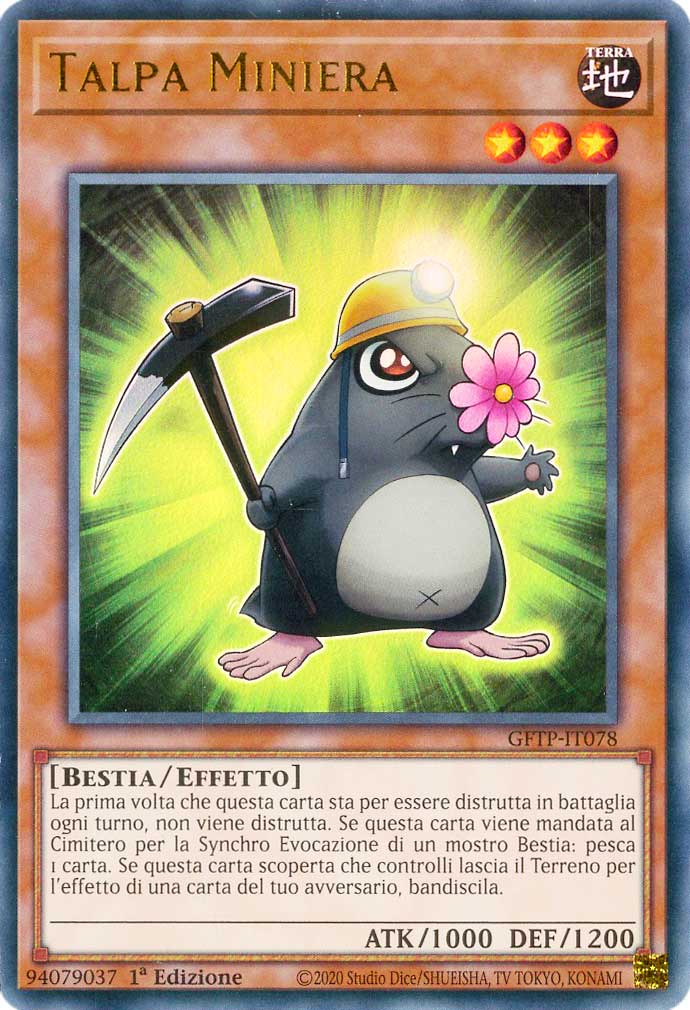 GFTP-IT078 Talpa Miniera ultra rara 1a Edizione (IT) -NEAR MINT-