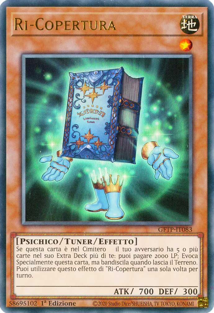 GFTP-IT083 Ri-Copertura ultra rara 1a Edizione (IT) -NEAR MINT-