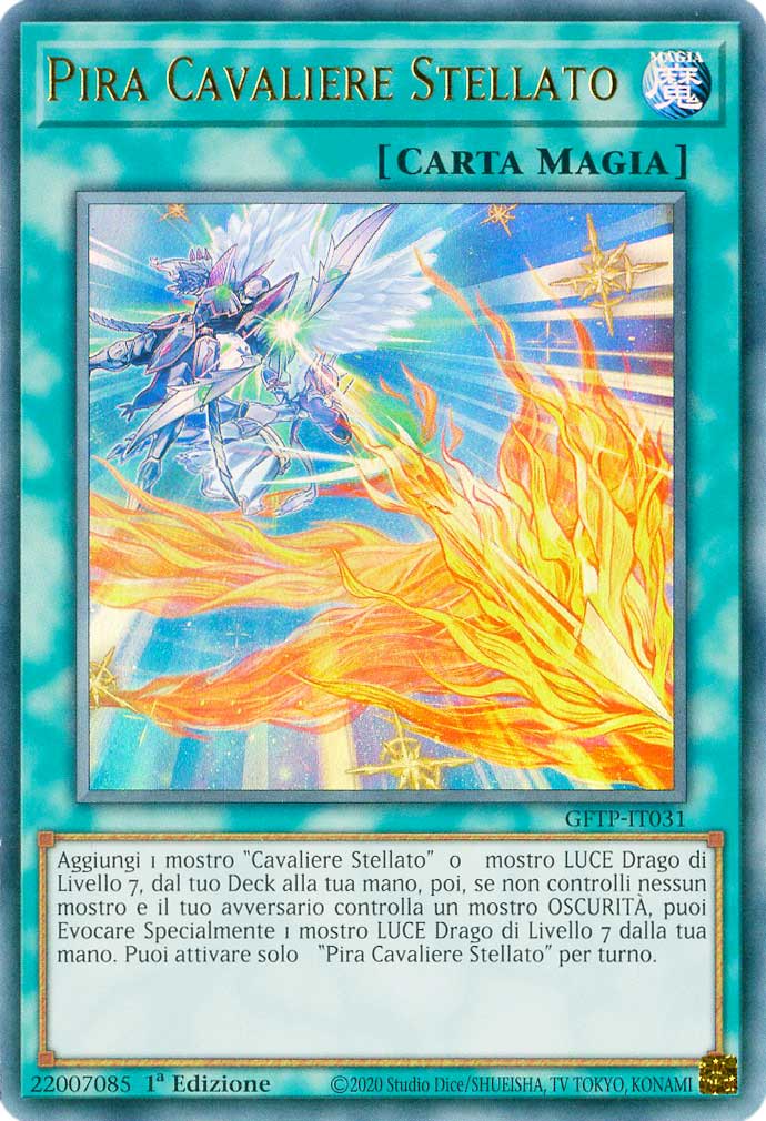 GFTP-IT031 Pira Cavaliere Stellato ultra rara 1a Edizione (IT) -NEAR MINT-