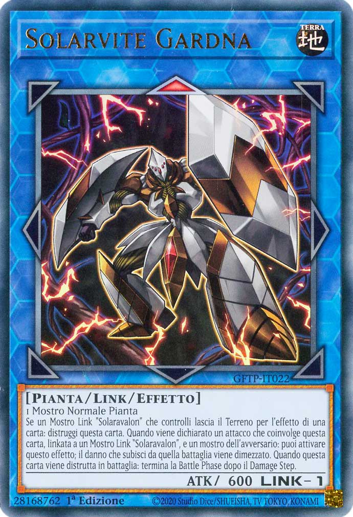 GFTP-IT022 Solarvite Gardna ultra rara 1a Edizione (IT) -NEAR MINT-