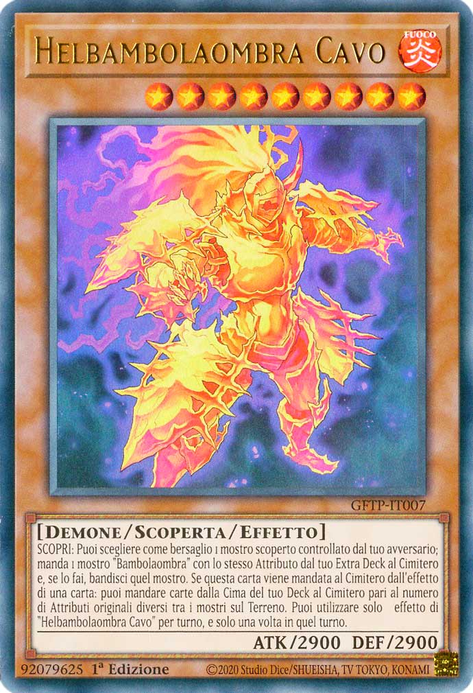 GFTP-IT007 Helbambolaombra Cavo ultra rara 1a Edizione (IT) -NEAR MINT-