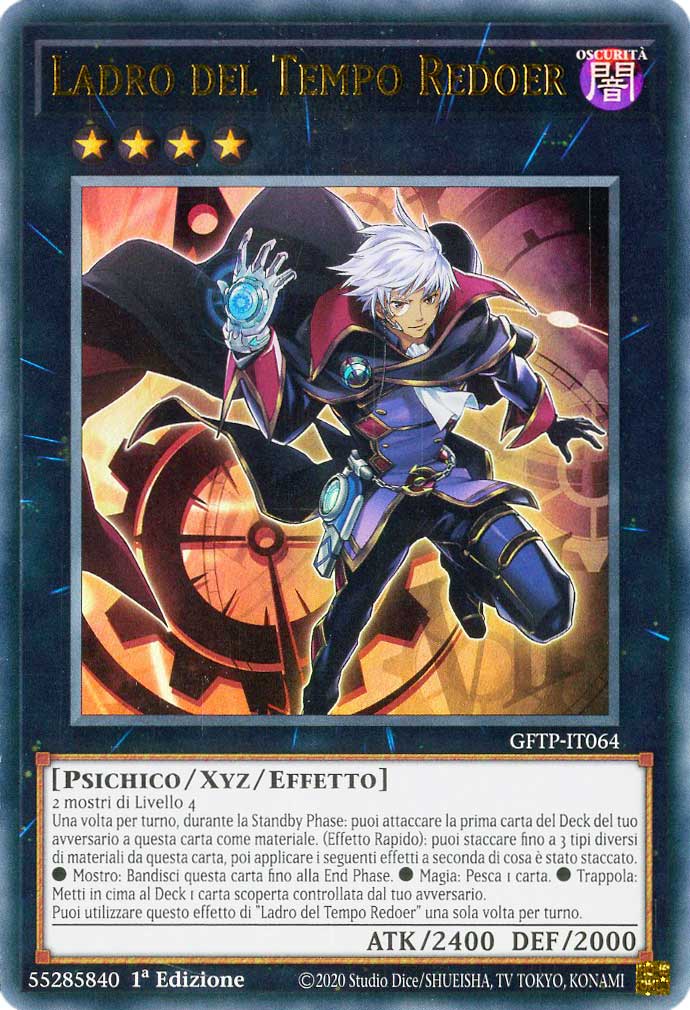 GFTP-IT064 Ladro del Tempo Redoer ultra rara 1a Edizione (IT) -NEAR MINT-